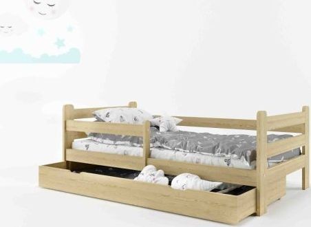 Dětská postel Filip bezbarvý lak