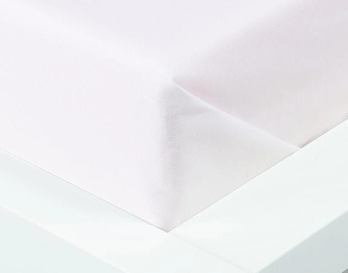 XPOSE® Bavlněné prostěradlo - bílé 140x240 cm