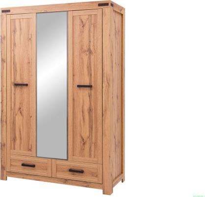 Zrcadlová šatní skříň MORITZ 3D2S