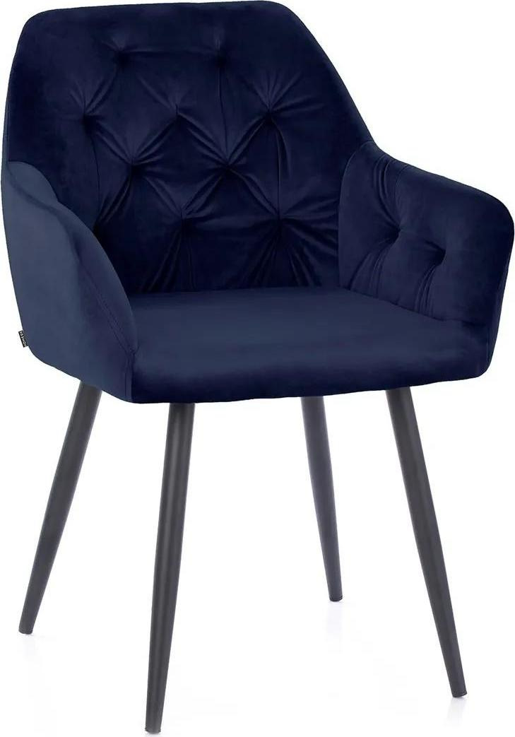 Designová židle Argento námořnická modrá