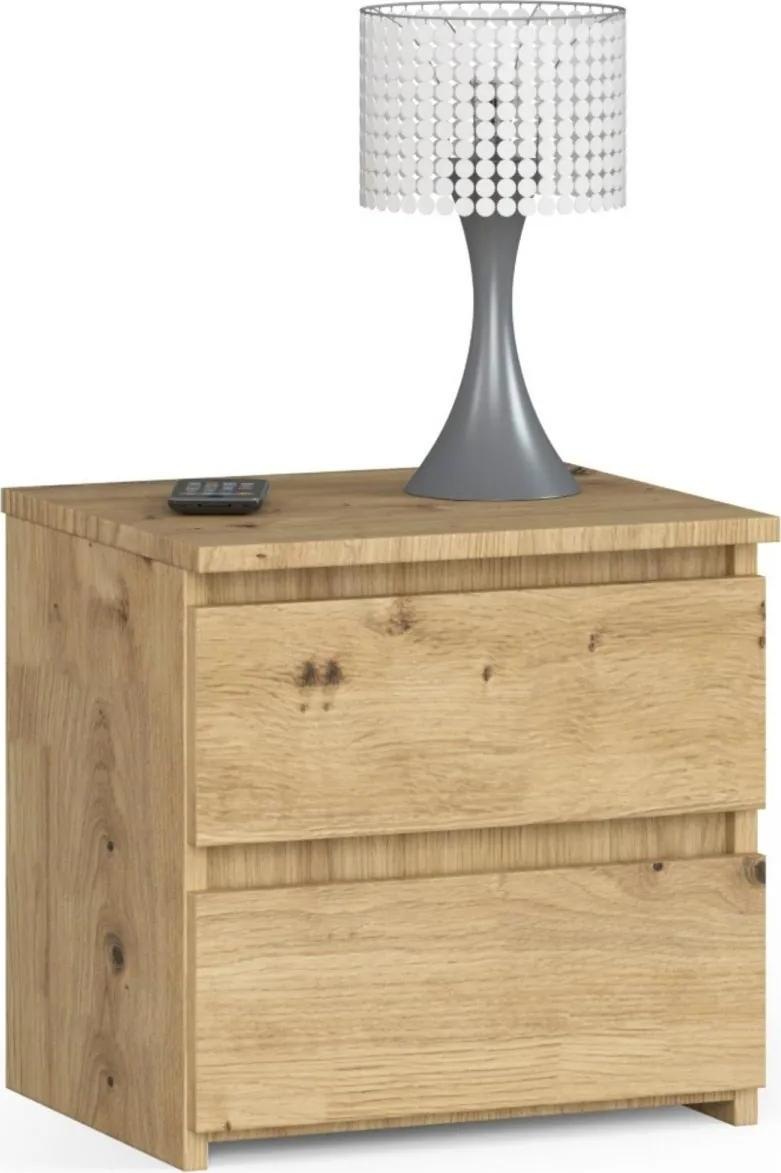 Noční stolek CL2 40 cm dub artisan