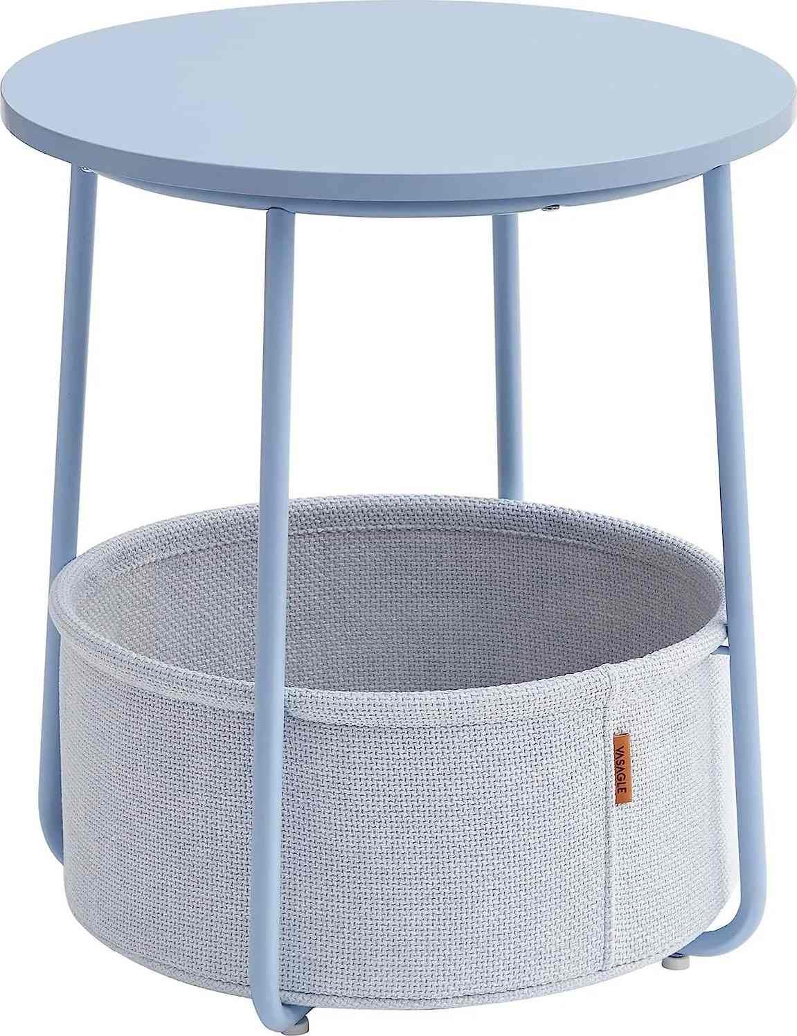 Odkládací stolek Vasagle Moris modrý