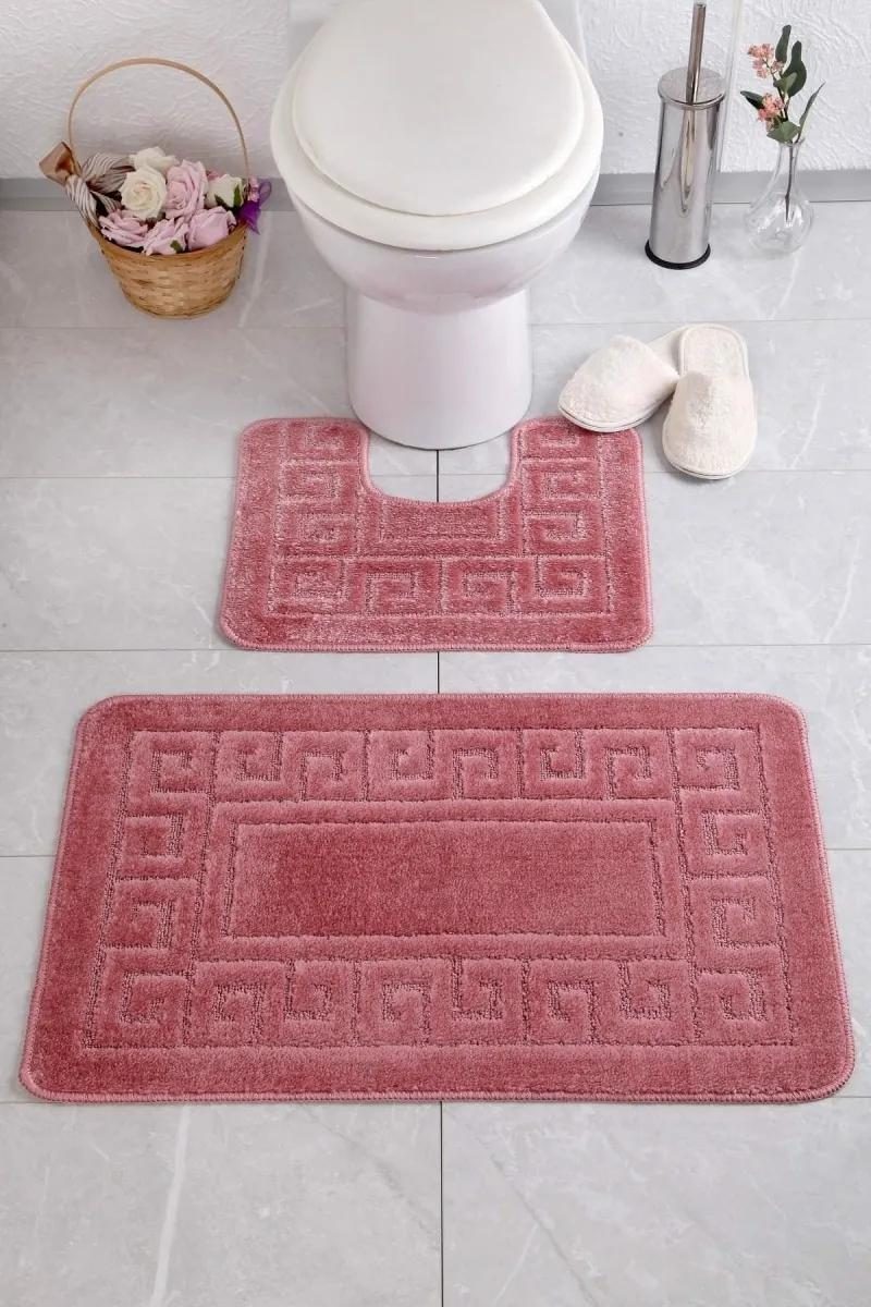 Koupelnová sada koberečků ETHY růžová