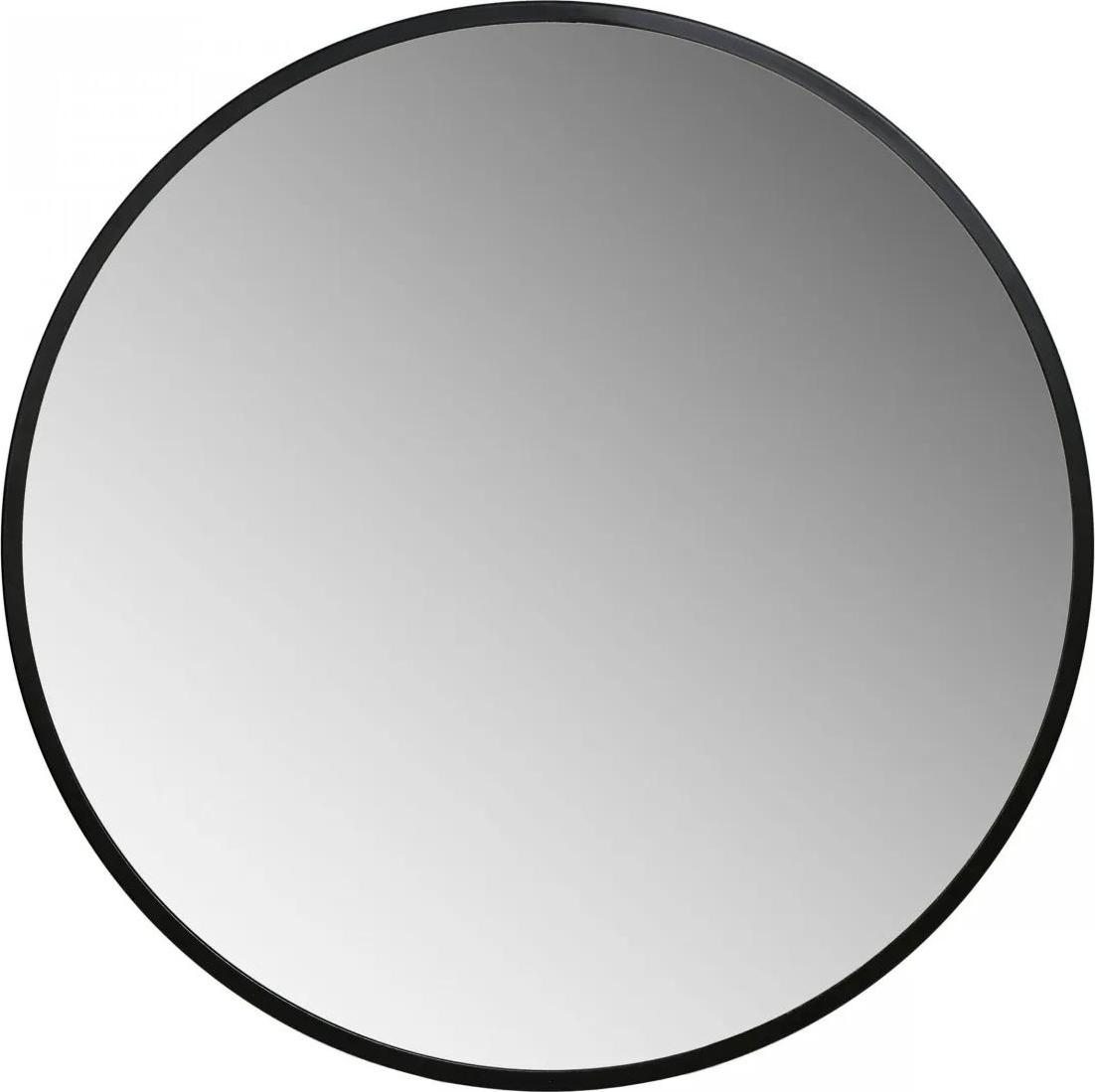 Nástěnné zrcadlo Sander 60 cm černé
