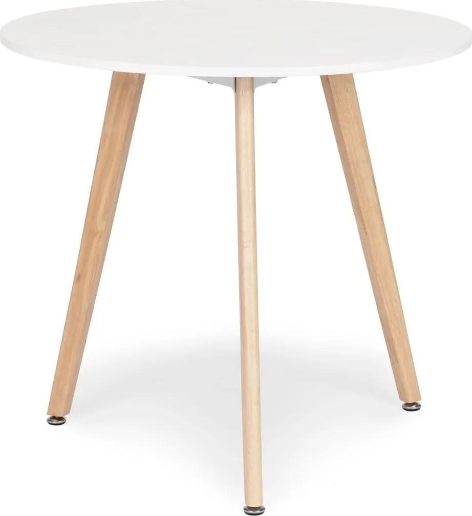 Odkládací stolek LOUIS 80 cm bílý