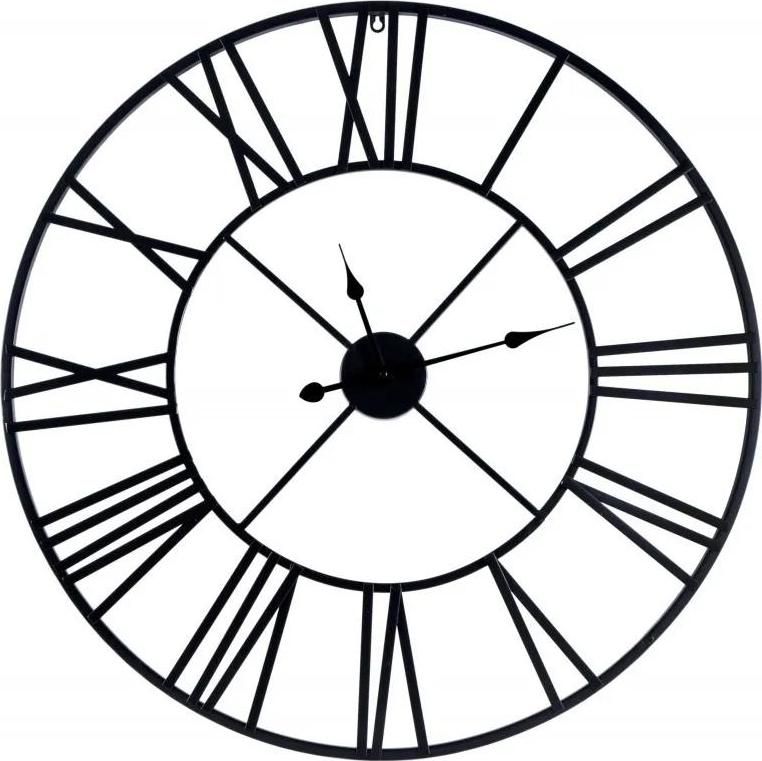 Nástěnné hodiny ITALY 80 cm černé