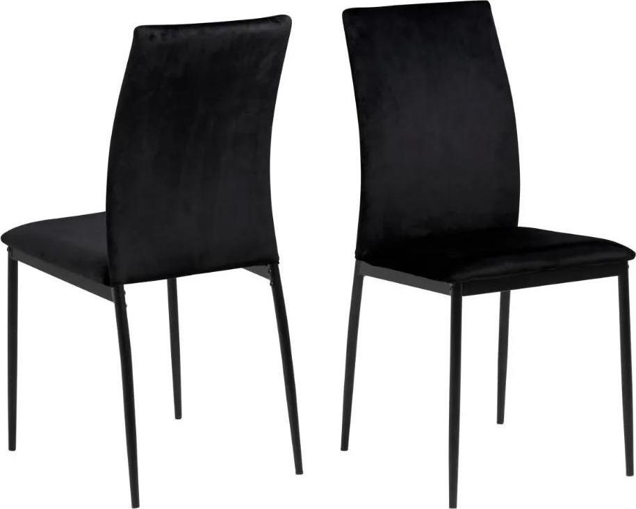 Jídelní židle Demina černá