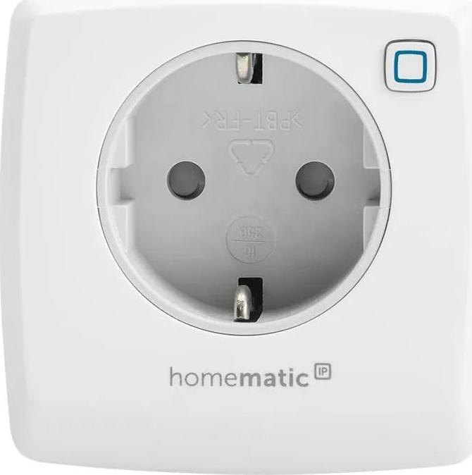 Chytrá zásuvka Homematic HMIP-PS-2 / max. 3680 W / bílá