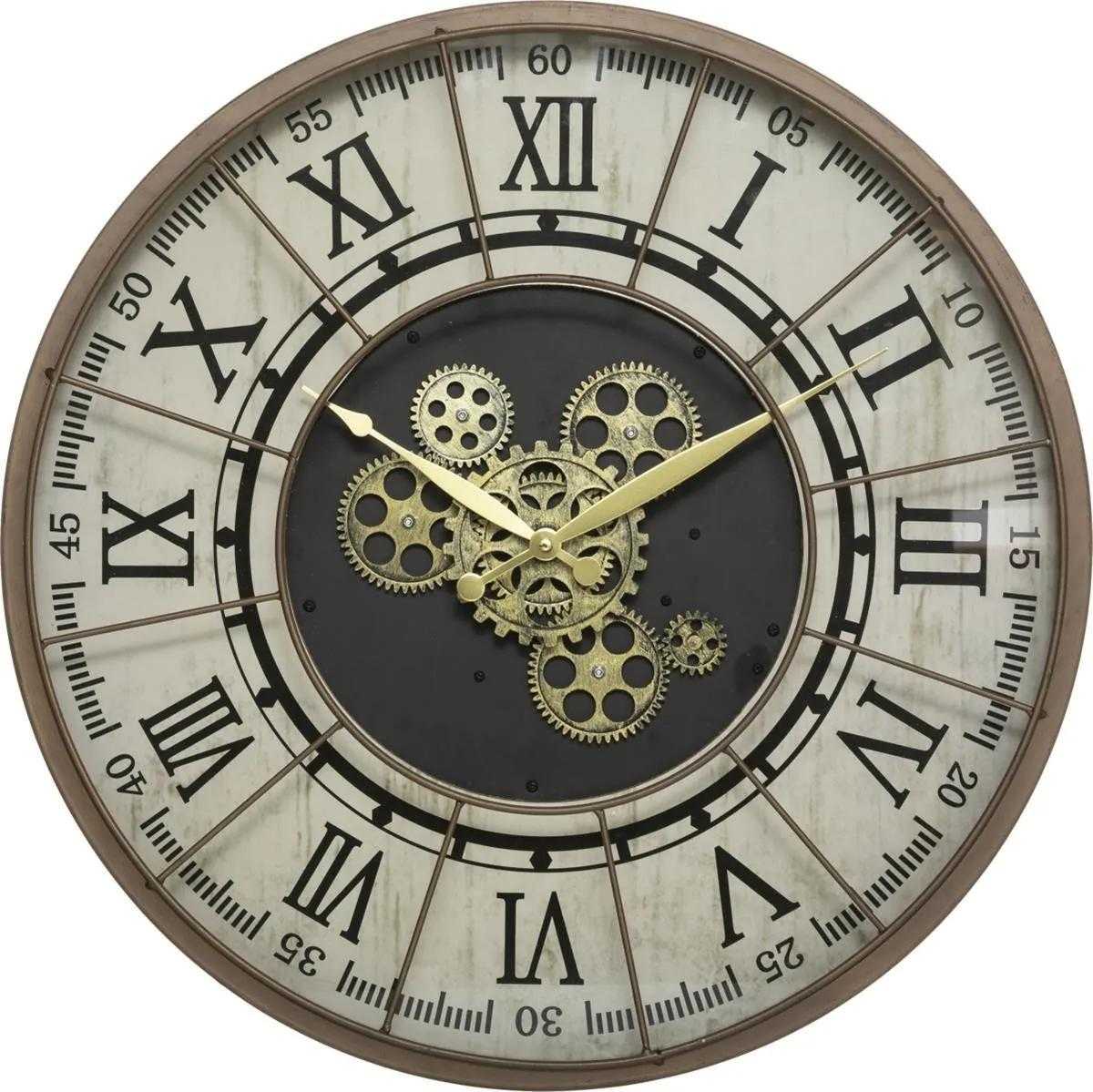 Nástěnné hodiny Stella 57 cm hnědé