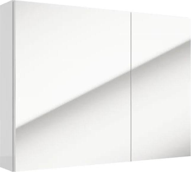 Zrcadlová skříňka Naturel Stilla 80x60 cm bílá STILLAE08003