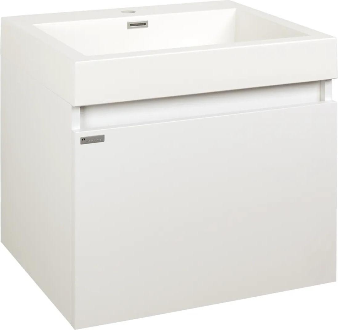 Koupelnová skříňka s umyvadlem Naturel Verona 60x48 cm bílá VERONA60WH