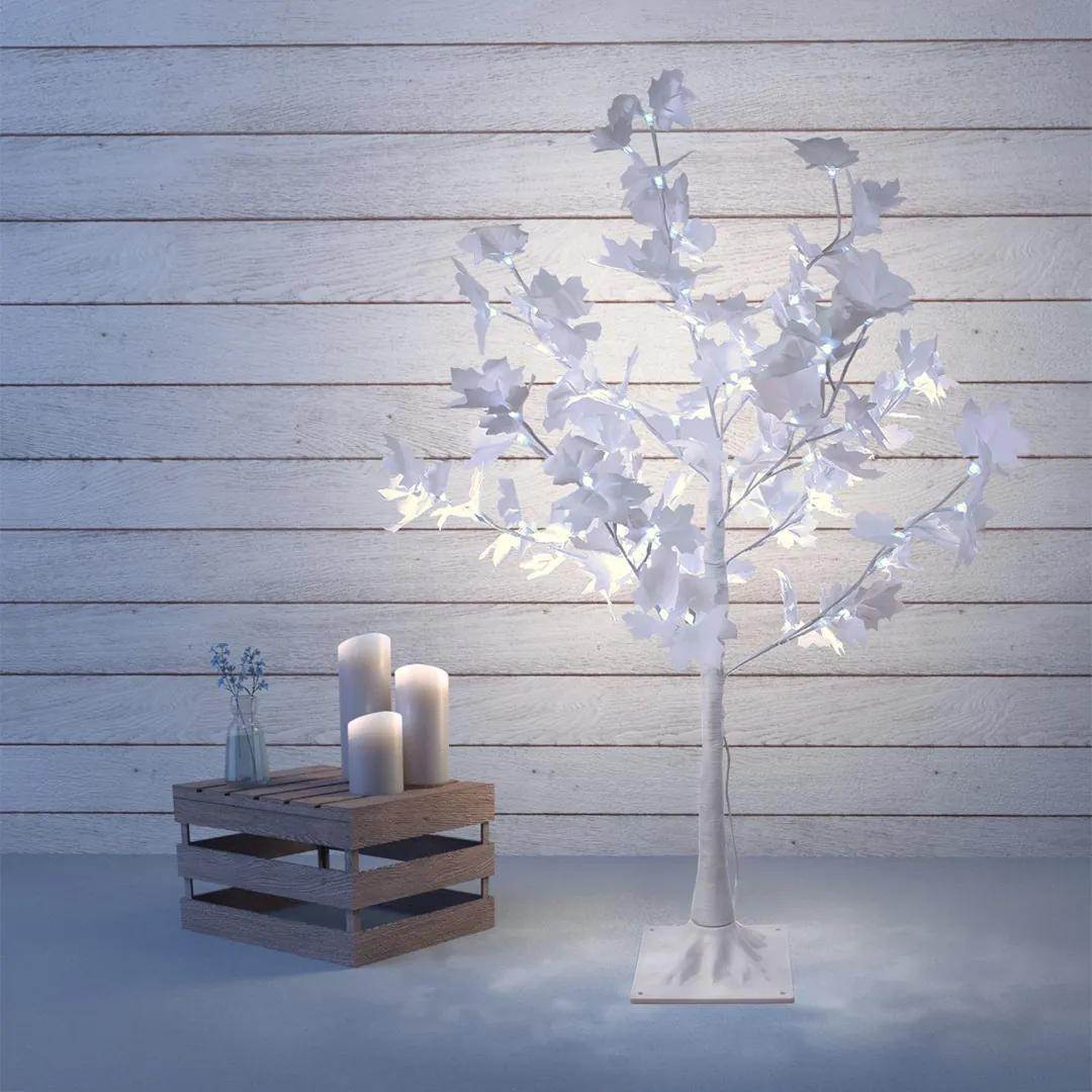 LED světelný stromek JAVOR bílý