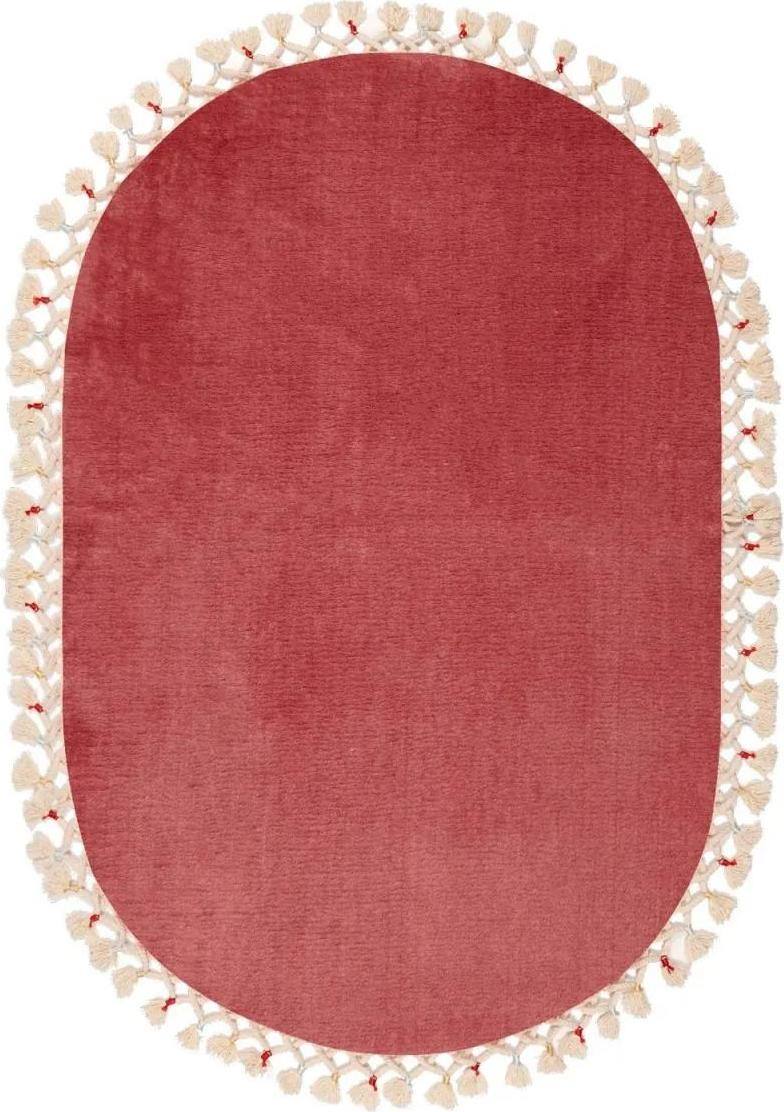 Koupelnový kobereček AMANDA II 100x150 cm červený