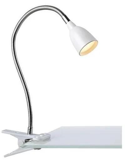 Markslöjd Markslöjd 106091 - LED Stolní lampa s klipem TULIP LED/3W/230V bílá ML1029